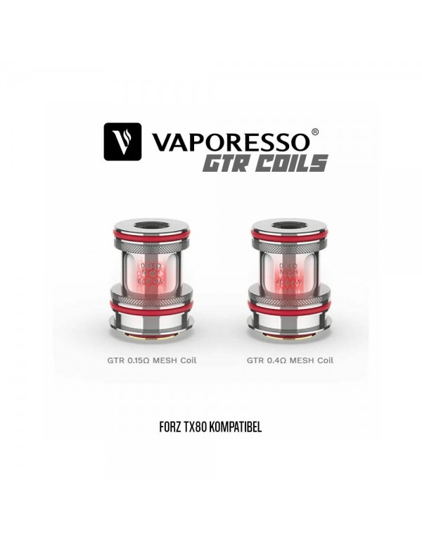 Vaporesso GTR Coils - Forz TX80 Verdampfer