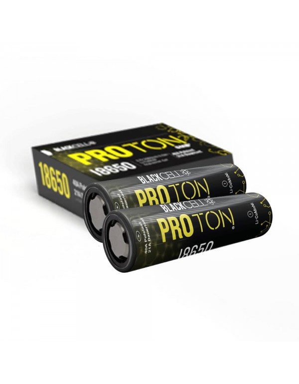 Blackcell 18650 Proton - 3000mAh Akku Doppelpack