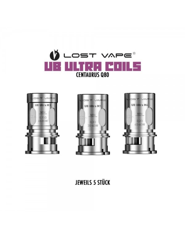 Lost Vape UB Ultra Coils - Q80 Verdampfer