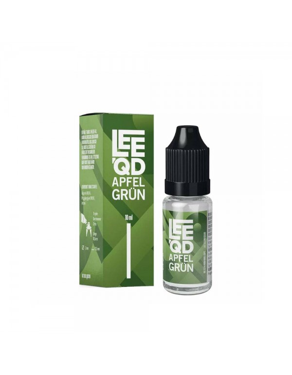 LEEQD Liquid 10ml - Fruit Apfel grün