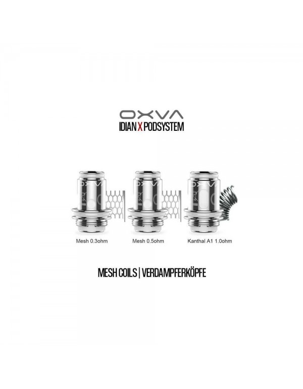 OXVA Idian X Pod Coils - Mesh Verdampfereinheiten