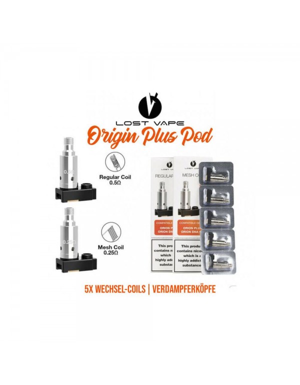 Lost Vape Origin Plus Coils - Verdampfer