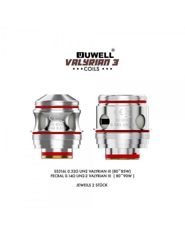 Uwell Valyrian 3 Coils - Verdampfer