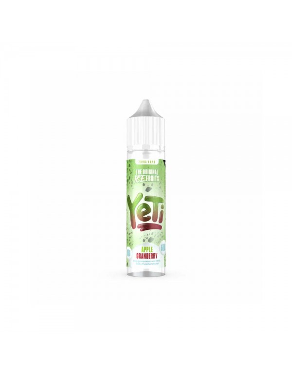 Yeti Liquid- Apple Cranberry 50ml