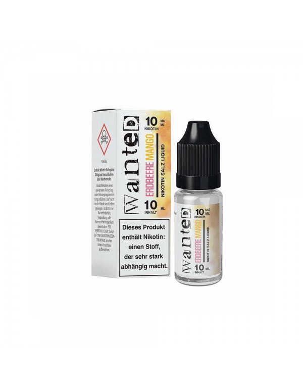 Wanted Overdosed Nikotinsalz Liquid 10ml - Erdbeer...