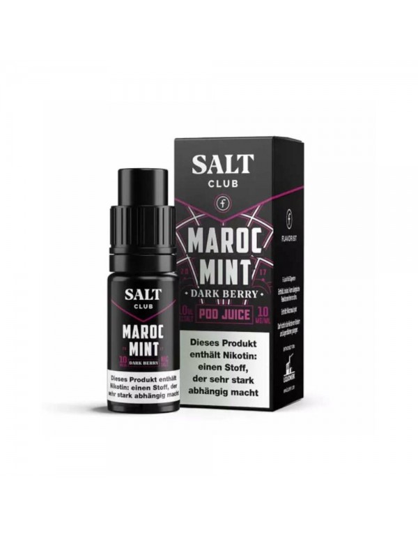 Flavorist Nic-Salt by Salt Club - Maroc Mint Dark ...