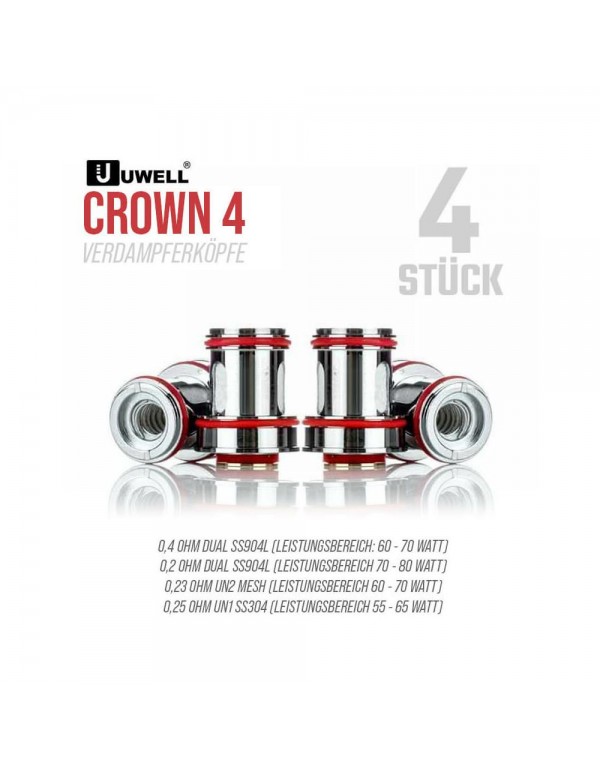 Uwell Crown 4 Coils - Crown IV Verdampfer