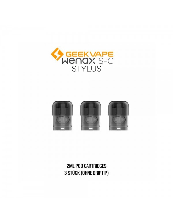 Geekvape Wenax Stylus Pods - Leerpod Cartridge