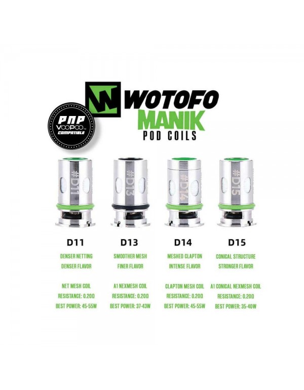 Wotofo Manik Coils - PNP Verdampfer