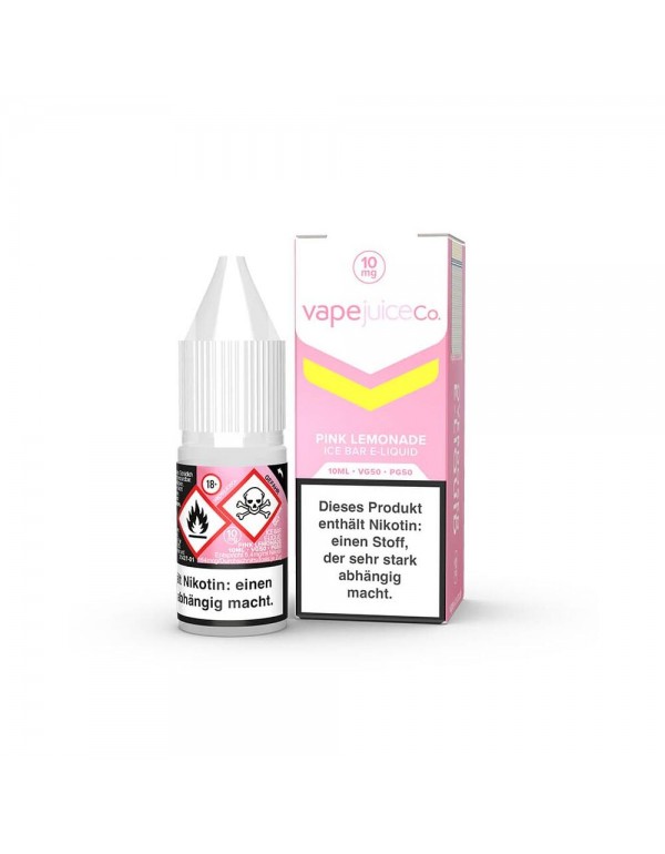 Vape Juice Ice Bar Nikotinsalz Liquid 10ml - Pink ...