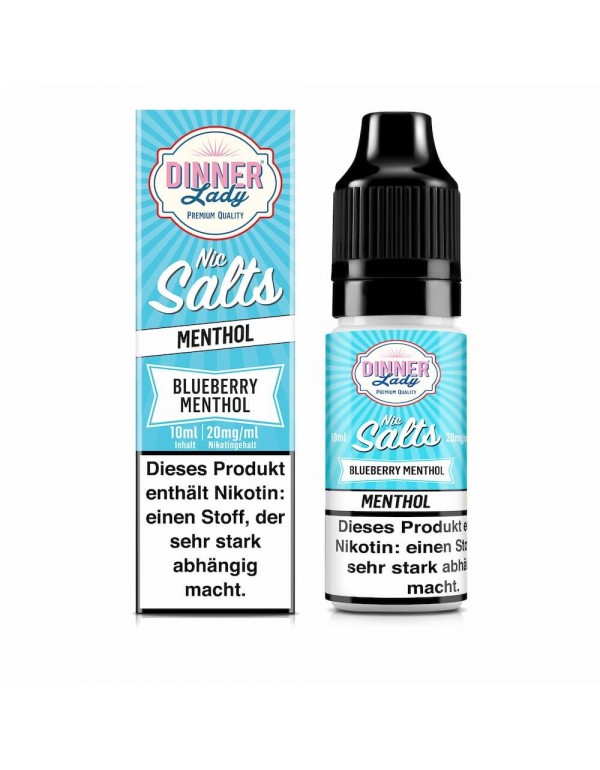 Dinner Lady Nikotinsalz - Blueberry Menthol 10ml