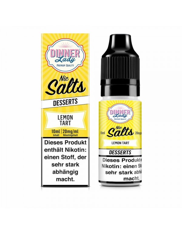 Dinner Lady Nikotinsalz - Lemon Tart 10ml