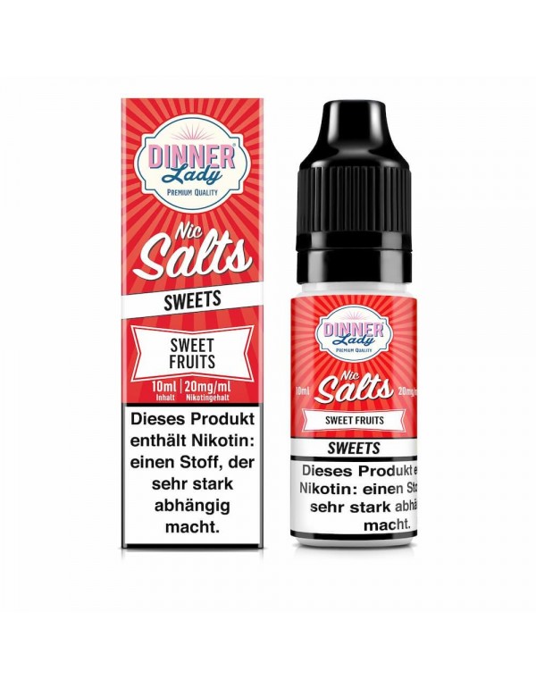 Dinner Lady Nikotinsalz - Sweet Fruits 10ml