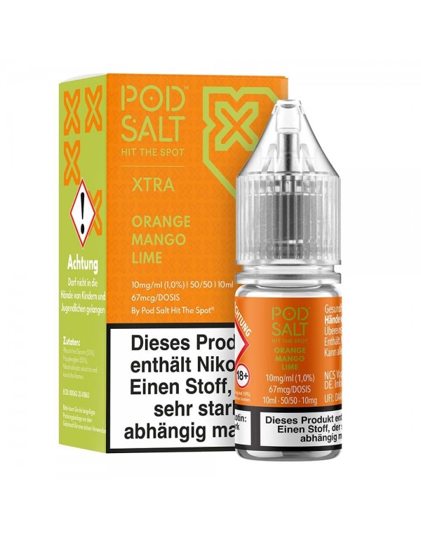 Pod Salt Xtra Nikotinsalz - Orange Mango Lime