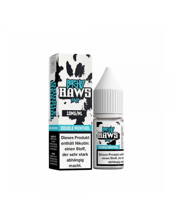 Barehead RAWS Hybrid Nikotin 10ml - Double Menthol