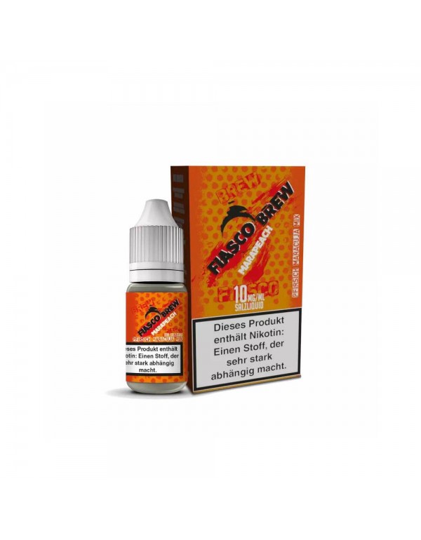 Fiasco Brew 10ml Nikotinsalz Liquid - Marapeach