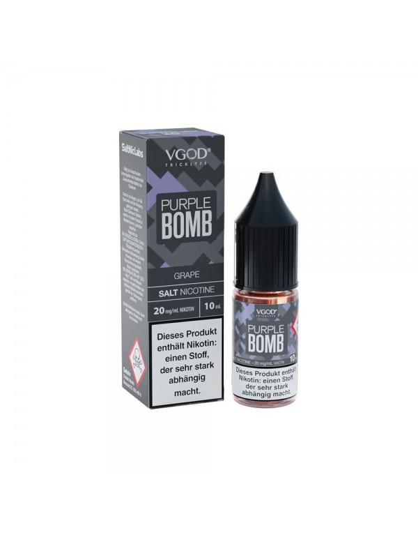 VGOD Nikotinsalz Liquid 10ml - Purple Bomb