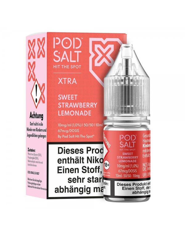 Pod Salt Xtra Nikotinsalz - Sweet Strawberry Lemon...