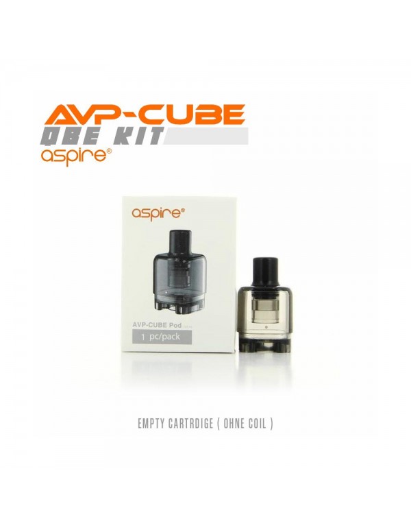 Aspire AVP Cube QBE Pod - Leerpod Cartridge