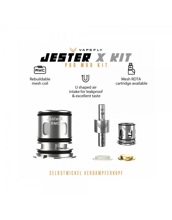 Vapefly Jester X RMC RBA - DIY Verdampfer