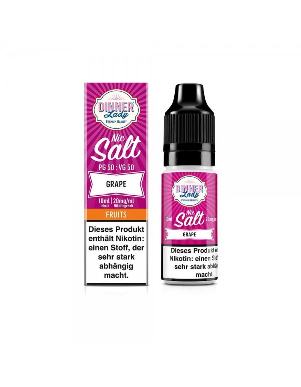 Dinner Lady Nikotinsalz - Grape 10ml