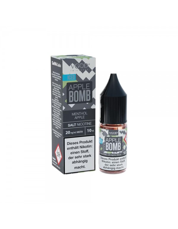 VGOD Nikotinsalz Liquid 10ml - Iced Apple Bomb