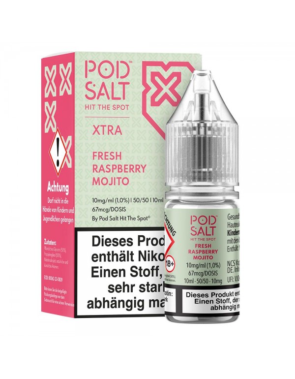 Pod Salt Xtra Nikotinsalz - Fresh Raspberry Mojito