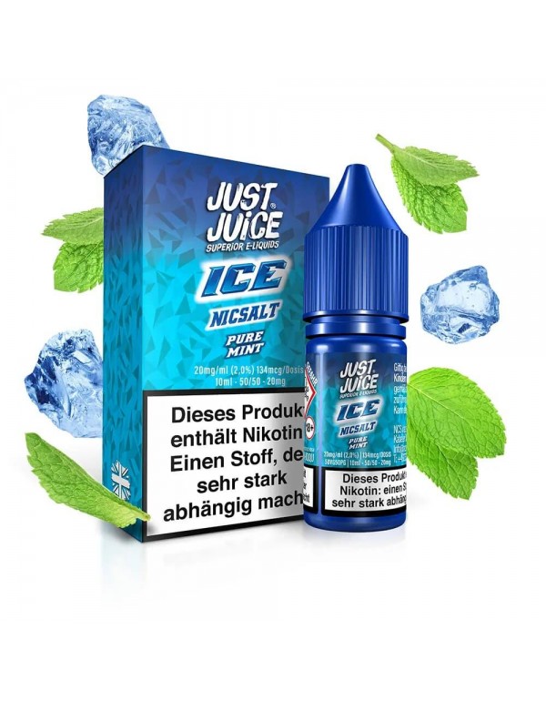 Just Juice Nikotinsalz - Pure Mint Ice10ml