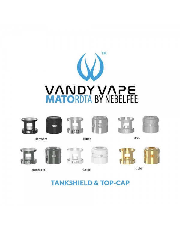 VandyVape Mato RDTA Tankshield & Topcap Kit