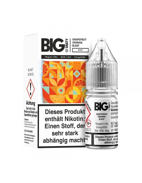 Big Tasty Nikotinsalz Liquid 10ml - Grapefruit Ora...