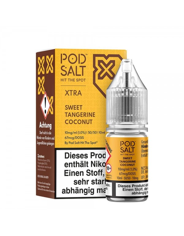 Pod Salt Xtra Nikotinsalz - Sweet Tangerine Coconu...