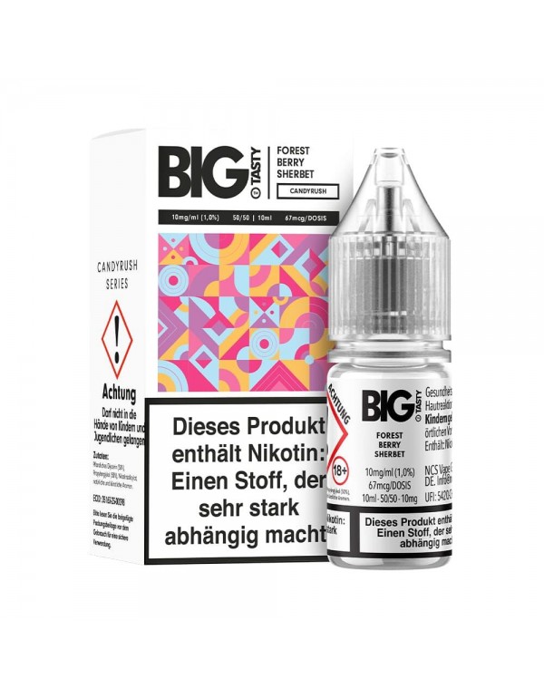 Big Tasty Nikotinsalz Liquid 10ml - Forest Berry S...