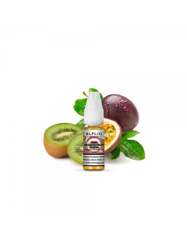 Elfliq by Elfbar Nikotinsalz 10ml Liquid - Kiwi Pa...