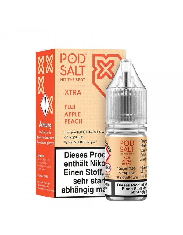 Pod Salt Xtra Nikotinsalz - Fuji Apple Peach