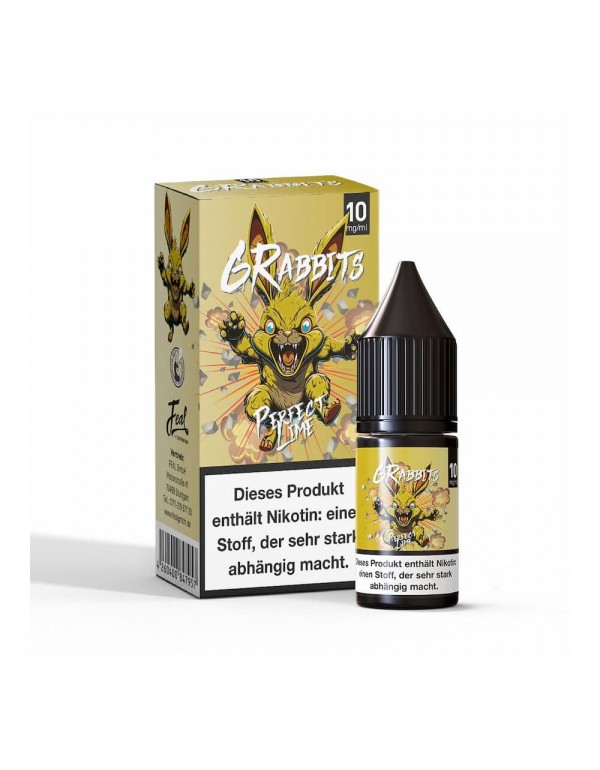 6Rabbits Nikotinsalz 10ml Liquid - Perfect Lime