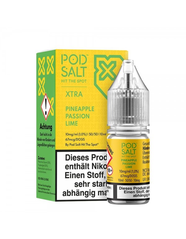 Pod Salt Xtra Nikotinsalz - Pineapple Passion Lime