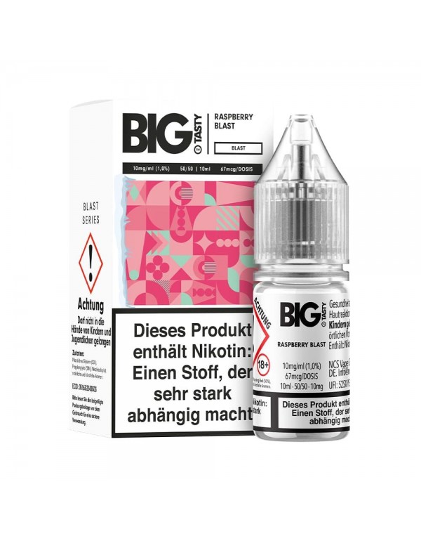 Big Tasty Nikotinsalz Liquid 10ml - Raspberry Blas...