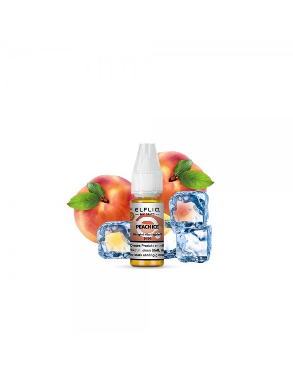 Elfliq by Elfbar Nikotinsalz 10ml Liquid - Peach I...