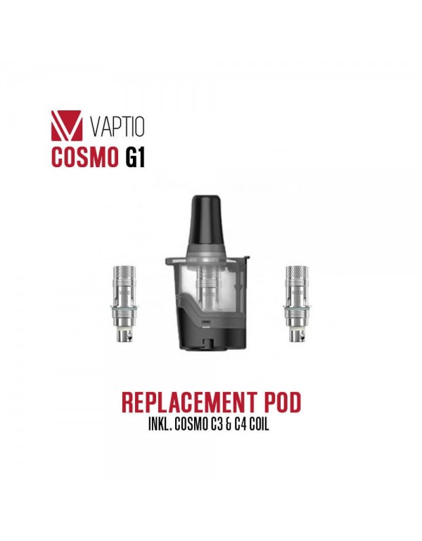 Vaptio Cosmo G1 Pod mit Verdampferköpfen