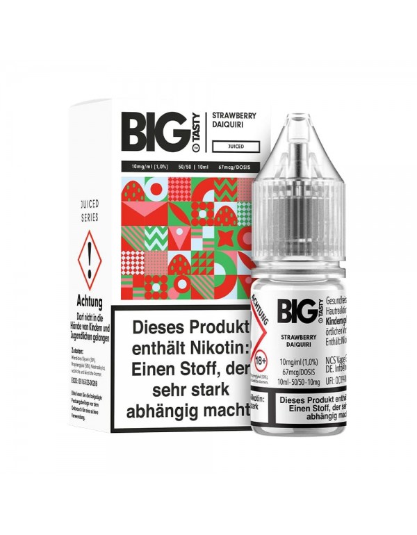 Big Tasty Nikotinsalz Liquid 10ml - Strawberry Dai...