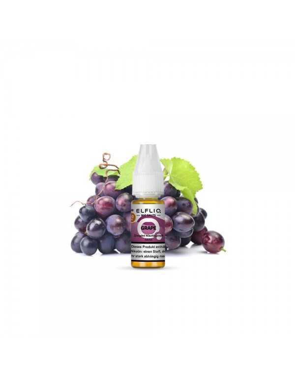 Elfliq by Elfbar Nikotinsalz 10ml Liquid - Grape