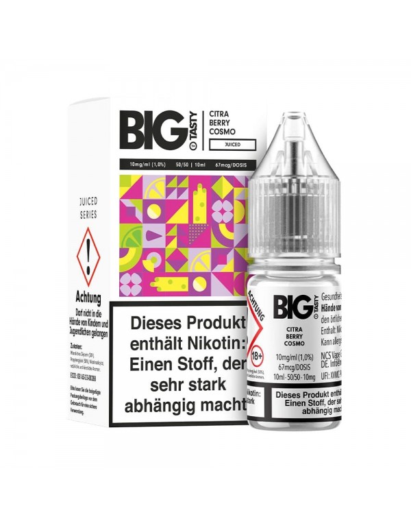 Big Tasty Nikotinsalz Liquid 10ml - Citra Berry Co...