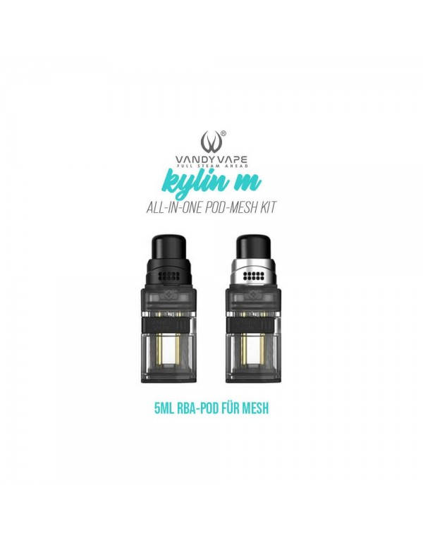 Vandyvape Kylin M Aio RBA Pod - 5ml Ersatztank