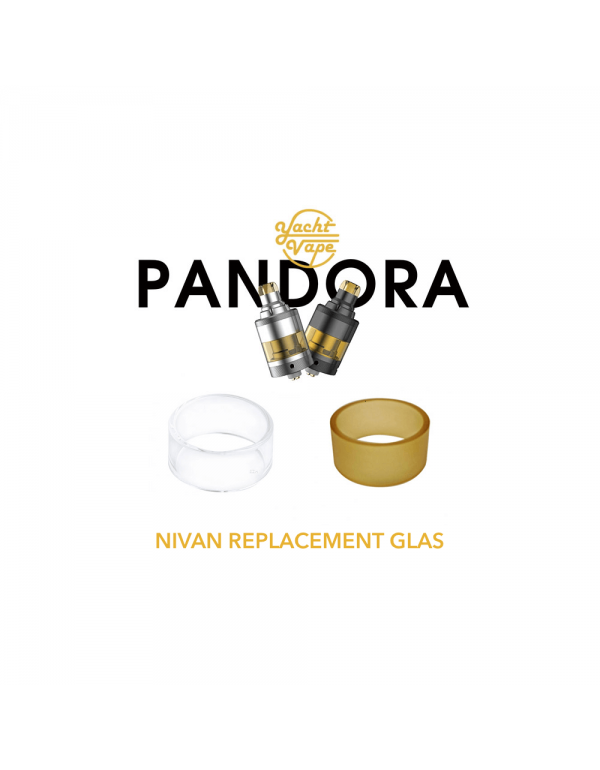 YachtVape Nivan MTL RTA Tankglas - Ersatzglas