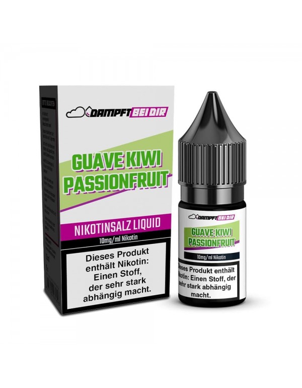 10ml Nikotinsalz Liquid - Guave Kiwi Passionsfruit