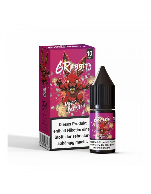 6Rabbits Nikotinsalz 10ml Liquid - Mixed Berries