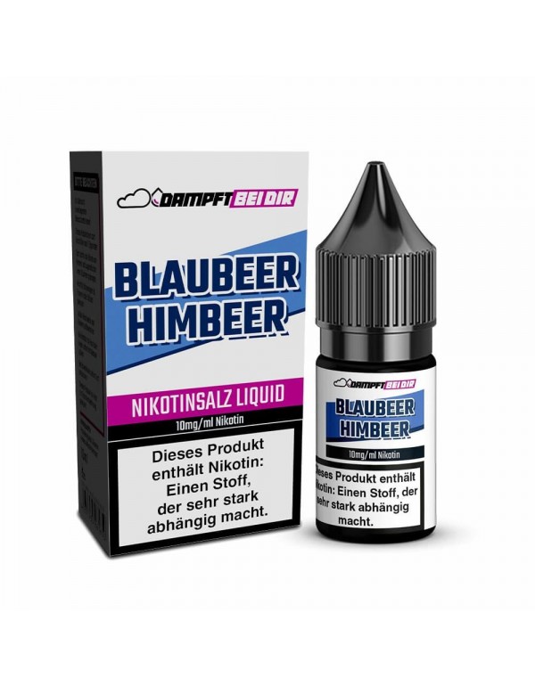 10ml Nikotinsalz Liquid - Blaubeer Himbeer