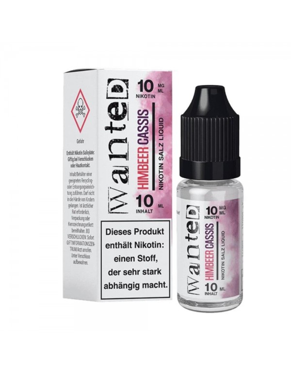 Wanted Overdosed Nikotinsalz Liquid 10ml - Himbeer...