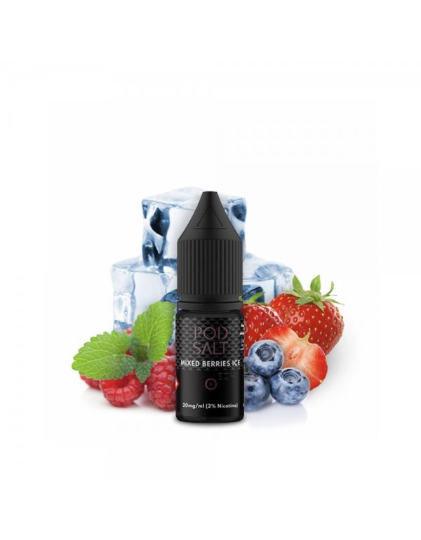 Pod Salt Nikotinsalz - Mixed Berries Ice 20mg/ml 1...