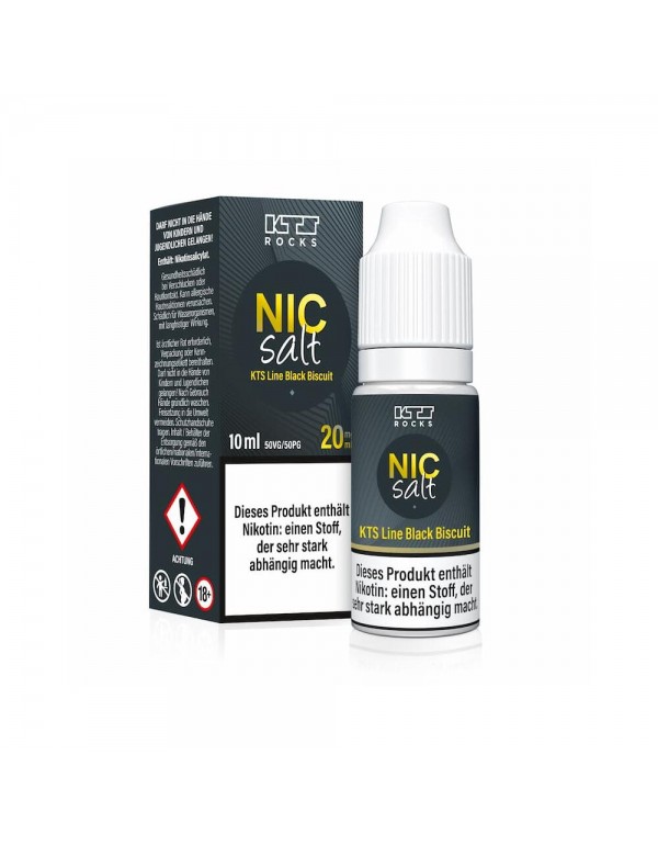 KTS Nikotinsalz - Black Biscuit 20mg/ml 10ml